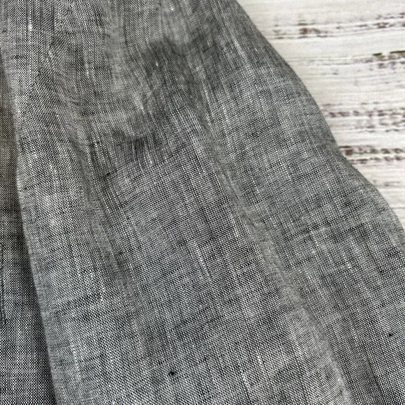 Corneliani ID Lightweight Unstructured 2 Button Blazer Linen Solid Gray 50/ 40R